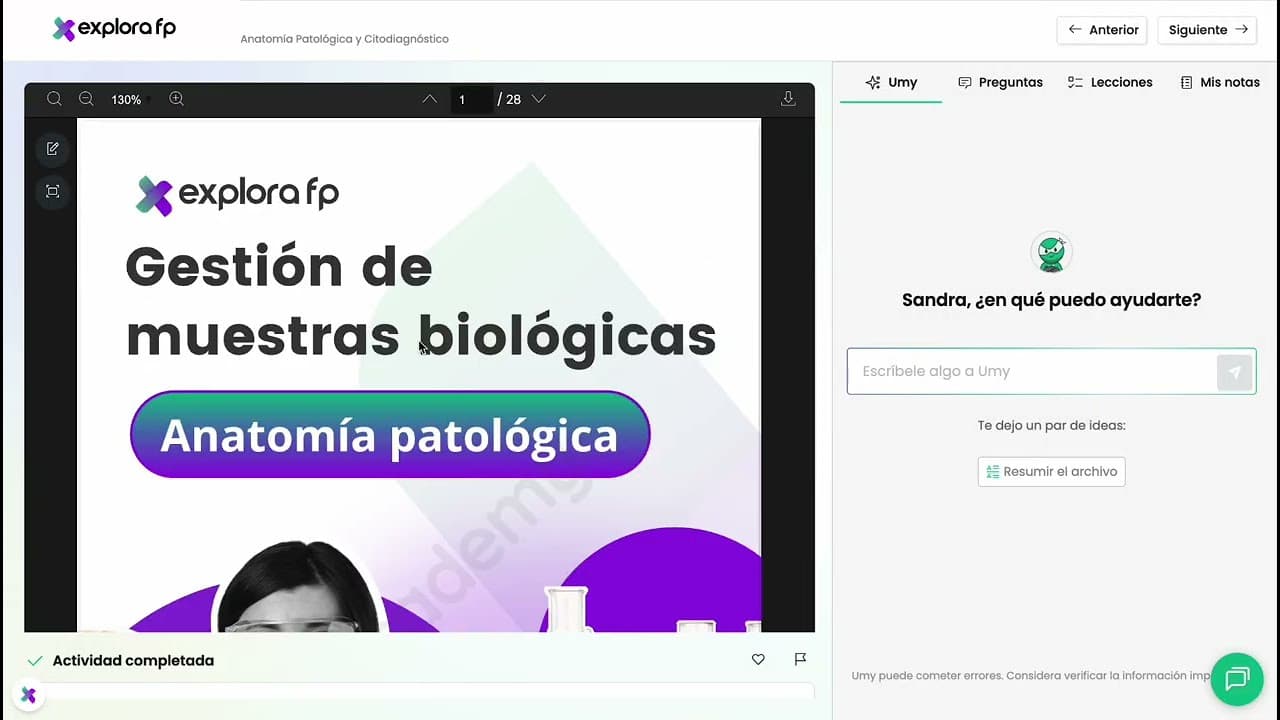 Temario oficial, sin relleno